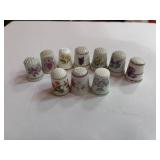 10 Misc. Flower Thimbles
