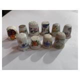 10 Misc. Flower Thimbles