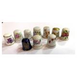 10 Misc. Flower Thimbles