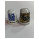 Capsicum Couchdrops and Morton Salt Advertising Thimbles