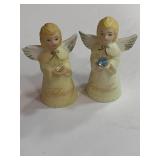 2 Angel Birthstone Thimbles December and February