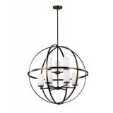 Chandelier - Generation Lighting Alturas 9 Light 33" Wide Outdoor Pillar Candle Chandelier Chandelier - Generation Lighting Alturas 9 Light 33" Wide Outdoor Pillar Candle Chandelier