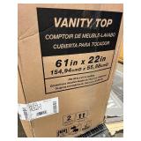 Style Selections 61-in x 22-in Cultured Marble Double Sink Widespread Faucet Mount Bathroom Vanity Top Style Selections 61-in x 22-in Cultured Marble Double Sink Widespread Faucet Mount Bathroom Vanity Top