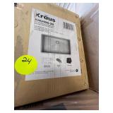Kraus Standart PRO 30" Single Basin 16 Gauge Stainless Steel Kitchen Sink for Undermount Installations Kraus Standart PRO 30" Single Basin 16 Gauge Stainless Steel Kitchen Sink for Undermount Installations