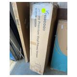 Miscoos Air Conditioner Fence-50 Wx 50" H Trash Can Enclosure Fence with Extended 27.5" Ground Stake Miscoos Air Conditioner Fence-50 Wx 50" H Trash Can Enclosure Fence with Extended 27.5" Ground Stake
