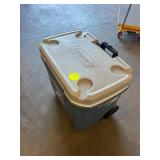 Coleman 316 Series 60QT Ice Chest Rolling Cooler with Wheels, Lakeside Blue Coleman 316 Series 60QT Ice Chest Rolling Cooler with Wheels, Lakeside Blue