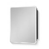 24x30 inch Silver Metal Framed Wall mount or Recessed Bathroom Medicine Cabinet with Mirror 24x30 inch Silver Metal Framed Wall mount or Recessed Bathroom Medicine Cabinet with Mirror