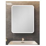 24x30 inch Silver Metal Framed Wall mount or Recessed Bathroom Medicine Cabinet with Mirror 24x30 inch Silver Metal Framed Wall mount or Recessed Bathroom Medicine Cabinet with Mirror
