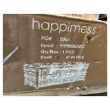 Happimess Caden 46" Wide Wicker Collapsible Storage Trunk Happimess Caden 46" Wide Wicker Collapsible Storage Trunk