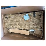 Happimess Caden 46" Wide Wicker Collapsible Storage Trunk Happimess Caden 46" Wide Wicker Collapsible Storage Trunk