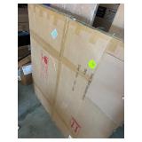 48” Round Wall mounted Mirrer - Black Frame 48” Round Wall mounted Mirrer - Black Frame