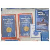 Presidential and Obama Coin Collections, Nixon Gold Stamp FDC Presidential and Obama Coin Collections, Nixon Gold Stamp FDC