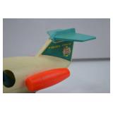 Vintage Fisher-Price Little People Airplane Toy with Pilot Vintage Fisher-Price Little People Airplane Toy with Pilot