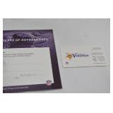 Minnesota Vikings NFL Autograph Football Signed by Kyle Rudolph Minnesota Vikings NFL Autograph Football Signed by Kyle Rudolph