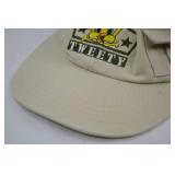 Looney Tunes Tweety Cap - 1999 Warner Bros Beige Hat Looney Tunes Tweety Cap - 1999 Warner Bros Beige Hat