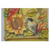 Bless This Home Bird and Sunflower Welcome Plaque Bless This Home Bird and Sunflower Welcome Plaque