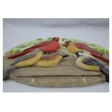 Welcome Friends Bird Theme Wall Plaque, 12-Inch, Multicolor Relief Welcome Friends Bird Theme Wall Plaque, 12-Inch, Multicolor Relief
