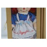 Raggedy Ann and Andy Boxed Dolls Set with Certificate of Authenticity Raggedy Ann and Andy Boxed Dolls Set with Certificate of Authenticity