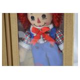 Raggedy Ann and Andy Boxed Dolls Set with Certificate of Authenticity Raggedy Ann and Andy Boxed Dolls Set with Certificate of Authenticity