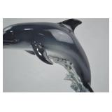 Danbury Mint Riding the Wave Dolphin Sculpture by Mike Atkinson Danbury Mint Riding the Wave Dolphin Sculpture by Mike Atkinson