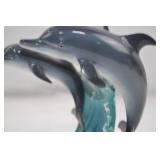 Danbury Mint Riding the Wave Dolphin Sculpture by Mike Atkinson Danbury Mint Riding the Wave Dolphin Sculpture by Mike Atkinson