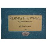 Danbury Mint Riding the Wave Dolphin Sculpture by Mike Atkinson Danbury Mint Riding the Wave Dolphin Sculpture by Mike Atkinson
