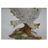 Homco Masterpiece Porcelain Arctic Flight Owl Figurine 1991 Homco Masterpiece Porcelain Arctic Flight Owl Figurine 1991
