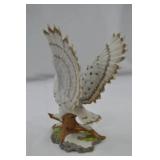 Homco Masterpiece Porcelain Arctic Flight Owl Figurine 1991 Homco Masterpiece Porcelain Arctic Flight Owl Figurine 1991
