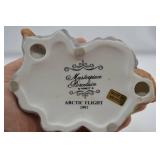 Homco Masterpiece Porcelain Arctic Flight Owl Figurine 1991 Homco Masterpiece Porcelain Arctic Flight Owl Figurine 1991