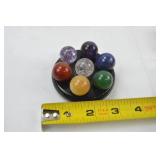 Crystal Sphere and Chakra Stone Collection - 13 Pieces Crystal Sphere and Chakra Stone Collection - 13 Pieces