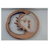 Talavera Sun and Moon Wall Art, 13 Inch, Made in Mexico Talavera Sun and Moon Wall Art, 13 Inch, Made in Mexico