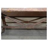 Unique Outdoor Sturdy Metal Picnic Table with Benches Unique Outdoor Sturdy Metal Picnic Table with Benches