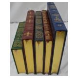 Easton Press Leather-Bound Classics Lot - 5 Volumes Easton Press Leather-Bound Classics Lot - 5 Volumes