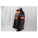 FXR Racing X-Cross Snowmobile Jacket XL Black Orange FXR Racing X-Cross Snowmobile Jacket XL Black Orange
