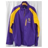 Minnesota Vikings NFL Jacket XL Purple and Yellow Minnesota Vikings NFL Jacket XL Purple and Yellow