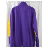 Minnesota Vikings NFL Jacket XL Purple and Yellow Minnesota Vikings NFL Jacket XL Purple and Yellow