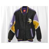 Minnesota Vikings NFL Suede Jacket Medium Minnesota Vikings NFL Suede Jacket Medium