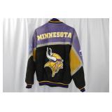 Minnesota Vikings NFL Suede Jacket Medium Minnesota Vikings NFL Suede Jacket Medium