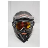Arctic Cat Zamp Full Face Helmet with Goggles Arctic Cat Zamp Full Face Helmet with Goggles