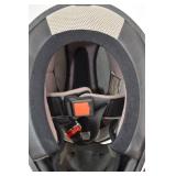 Polaris Full Face Motorcycle Helmet Red Black Silver Polaris Full Face Motorcycle Helmet Red Black Silver