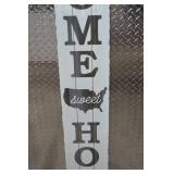Home Decor Lot - Home Sweet Home and Patriotic Welcome Signs Home Decor Lot - Home Sweet Home and Patriotic Welcome Signs