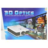 3D Optics HD-8500 Projector with Built-in TV Tuner 3D Optics HD-8500 Projector with Built-in TV Tuner