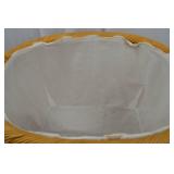 Set of 4 Wicker Storage Baskets with Fabric Liners Set of 4 Wicker Storage Baskets with Fabric Liners