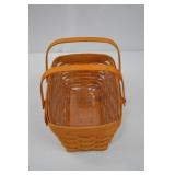 Longaberger Handwoven Basket Collection with Liners and Wood Lid Longaberger Handwoven Basket Collection with Liners and Wood Lid