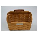 Longaberger Handwoven Basket Collection with Liners and Wood Lid Longaberger Handwoven Basket Collection with Liners and Wood Lid