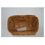 Longaberger Handwoven Basket Collection with Liners and Wood Lid Longaberger Handwoven Basket Collection with Liners and Wood Lid