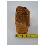 Longaberger Handwoven Basket Collection with Liners and Wood Lid Longaberger Handwoven Basket Collection with Liners and Wood Lid