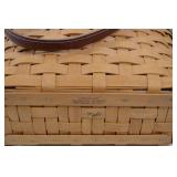 Longaberger Basket Decor Lot - Set of 3 Woven Accent Pieces Longaberger Basket Decor Lot - Set of 3 Woven Accent Pieces
