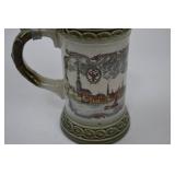 Vintage Staffel West Germany Stoneware Beer Stein with Pewter Lid Vintage Staffel West Germany Stoneware Beer Stein with Pewter Lid