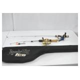 Ice Fishing Rod and Reel Lot with ReadyRig Case Ice Fishing Rod and Reel Lot with ReadyRig Case